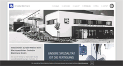 Desktop Screenshot of einsiedlerblechnerei.de